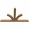 Ekena Millwork Richland Timber Gable Bracket, Western Red Cedar, 84"W x 53"H x 3 1/2"D x 5 1/2"F, 15/12 Pitch GBW084X53X0406RIC00SWR - alternate 2